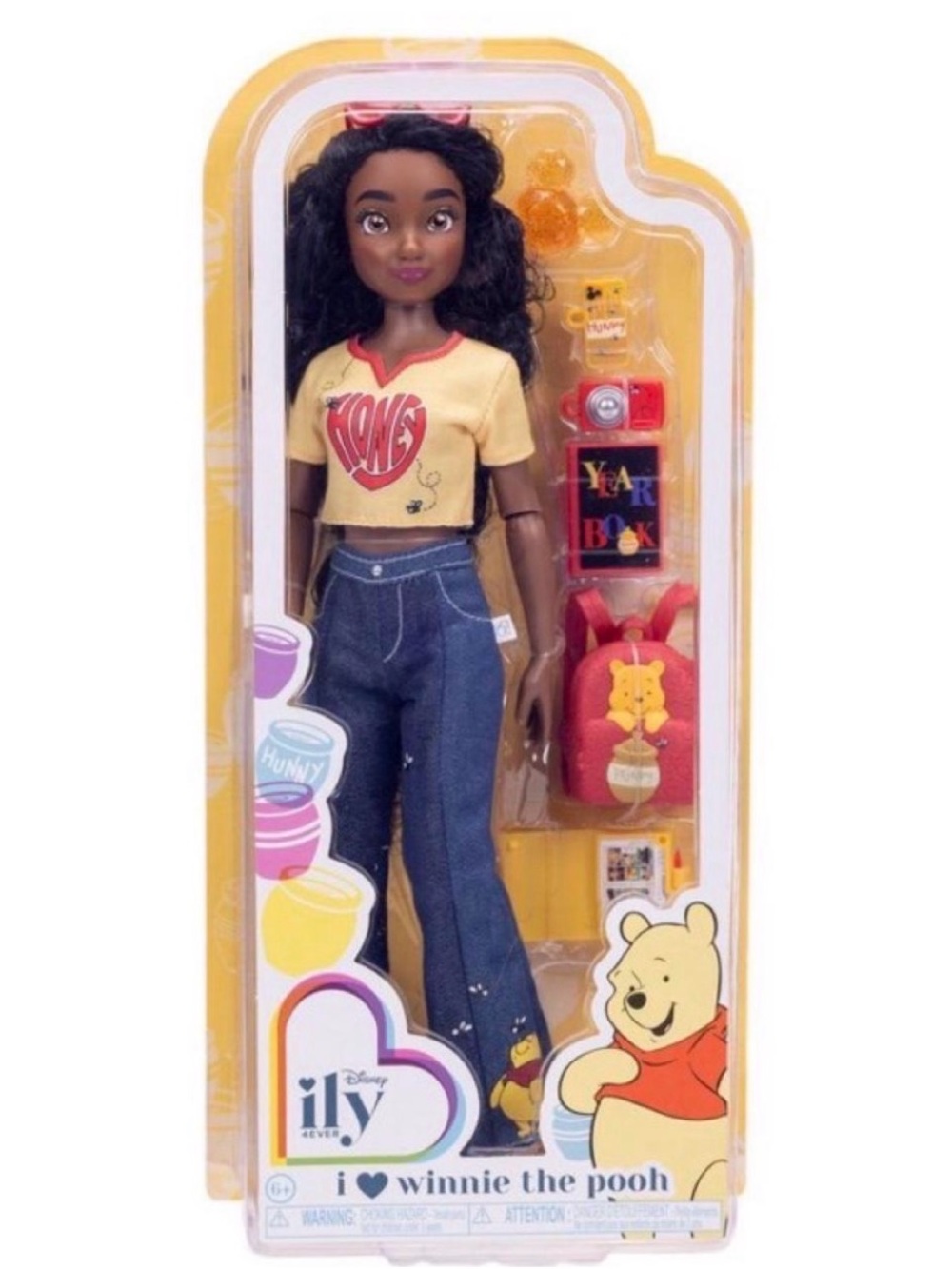 Disney ILY Winnie the Pooh Fashion Doll - Yellow Top & Blue Jeans